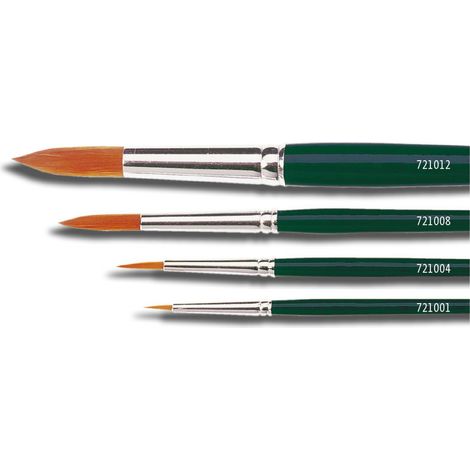 Kreul Pinsel Basic feines Nylon rund spitz Gr. 00 Pinsel