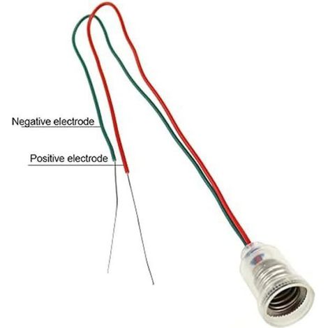 Douilles E10 - Lot de 12 - Plastique ABS et Cuivre - Câblées pour LED - Tests Électriques et Projets BLU-RAY INTERACTIF - BLU-RAY E (1/5)