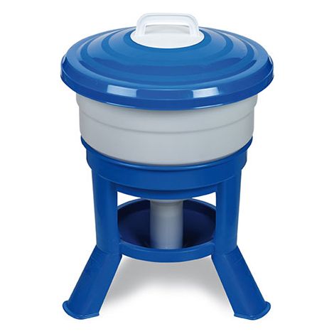 Bebedero sifón Premium para gallinas - Bebedero con Patas para gallinas - Bebedero de Gran Capacidad Fabricado en plástico - 30 L