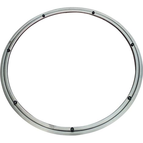 Aougo – Roulement à billes rotatif silencieux – Base en métal pivotante – Capacité 200 kg – Anti-corrosion – Ø50 cm pour meubles et tables