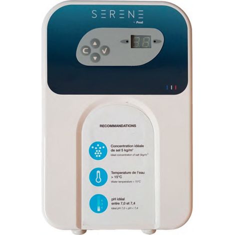 Régulateur Redox Serene Regul Uno – Contrôle de production chlore – Consigne REDOX réglable – Affichage digital mV – Sécurité surdosage – Pool Technologie