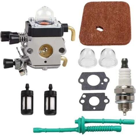 Carburateur Remplacement C1Q-S97 Compatible Stihl FS38 FS45 FS46 FS55 FS74 FS75 FS80 Débroussailleuse Tondeuse (1/4)