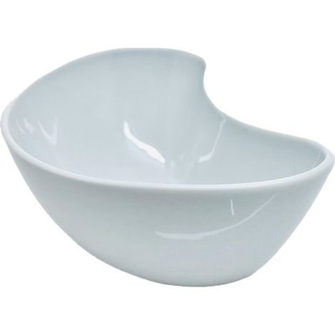 M.p.s. insalatiera porcellana bianco 17x9,5x5,5 cm (1/3)