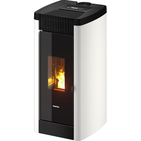 Pelletofen Steel 9, Stahl Farbe light-bronze