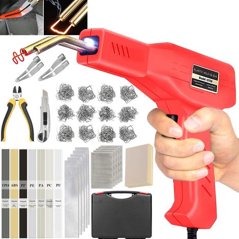 220W Soudure Plastique,2 en 1 Kit Reparation Plastiques Soudage Plastique (1/5)