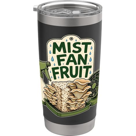 Mist Fan Fruit Champignons Brume Ventilateur Gobelet isotherme en acier inoxydable double paroi (1/5)