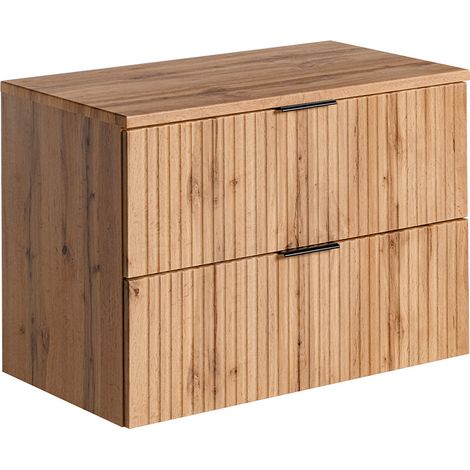 Mobile bagno senza lavabo Adriel marrone 80cm (1/5)