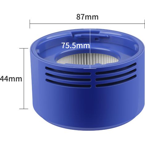 Compatible avec les accessoires pour aspirateurs Dyson, cartouches de filtre HEPA post-filtre V7/V8 (1/4)
