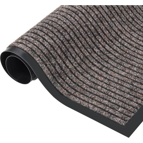 Maison Exclusive - Fußmatte Gestreift Beige 80x120 cm