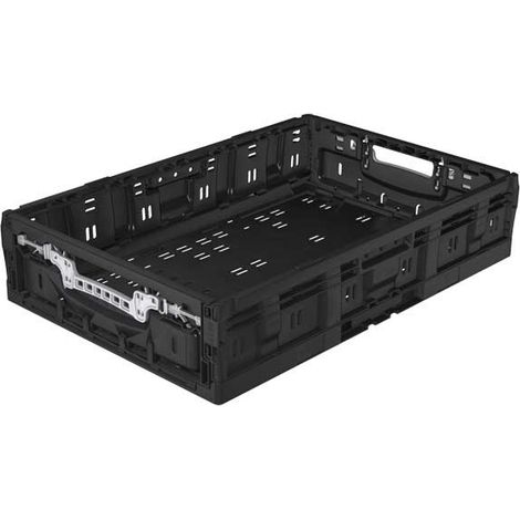 Bac Pliable Noir - 600X400X131 mm - Matériel CHR Pro