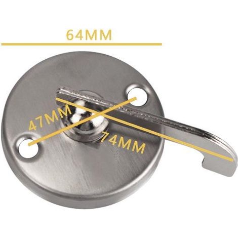 Filiyano-Accessoires pour cabines de toilettes en acier inoxydable pour toilettes publiques nobo (1/4)