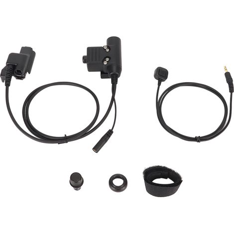 Adaptateur casque PTT double haut-parleurs, remplacement pour Motorola HT1000 JT1000 MT2000 MTS2000 MT6000 (1/5)