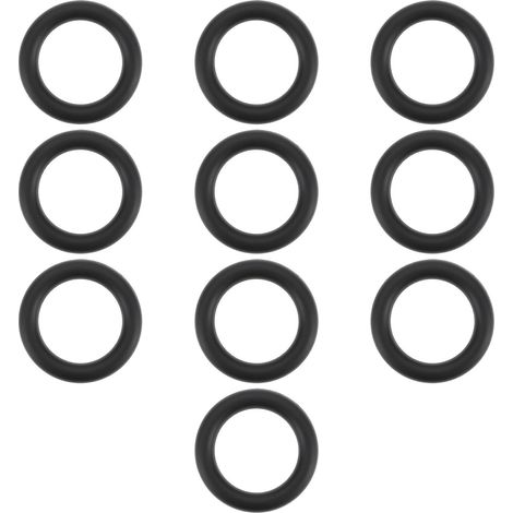 Set of 10 Fuel Line Seals 10×15×2.5 mm Compatible with A6019970445 Compatible with Mercedes E250D W124 W210 2.5D 1993-1999 (1/5)