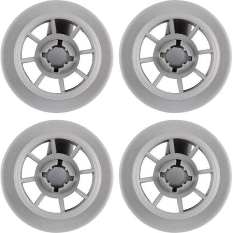 4Pcs Dishwasher Wheels Lower Basket Wheel Dishwasher Accessories Dishwasher Casters Lower Basket Dishwasher Rollers Plastic Wheel (1/5)
