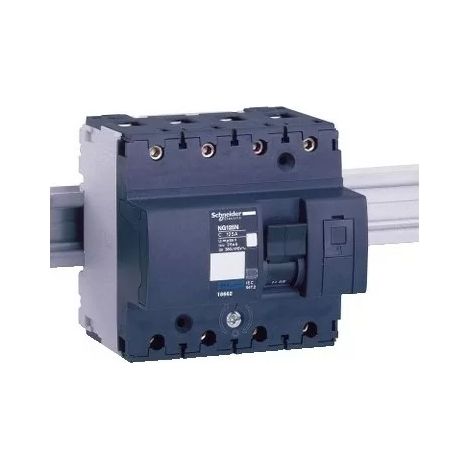 Schneider 18650 Disjoncteur modulaire Multi 9 NG125N 4P 16A courbe C