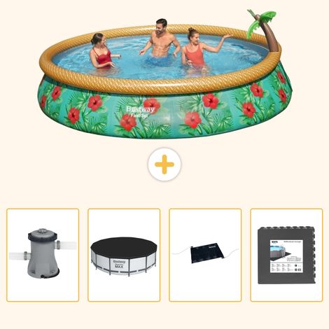 Bestway Bestway Fast Set Ronde - 457x84 cm - 5-pièces  S195 (1/5)