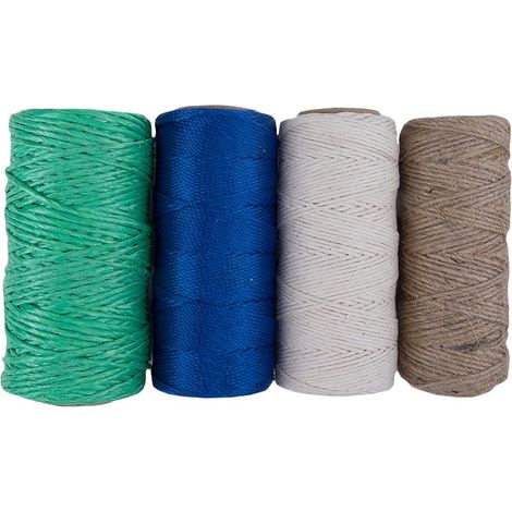 Corde imballo assortite 4 pezzi