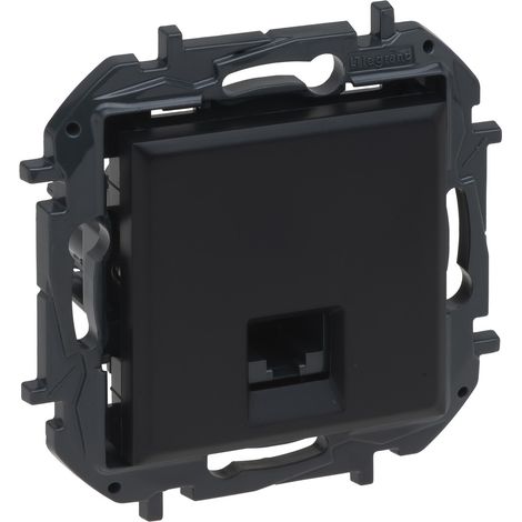 Presa RJ45 cat. 5e UTP - nera, passo niloe