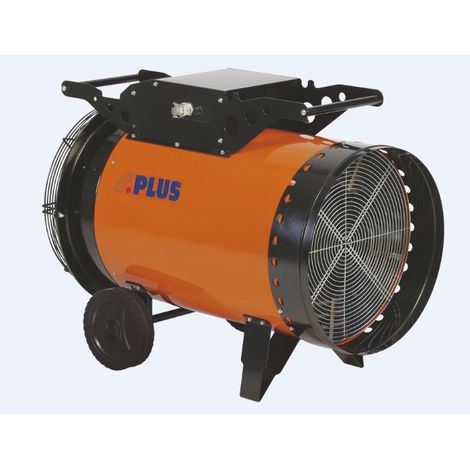 Canon à air chaud 20/30 kW Tri 400V – Sélecteur double allure – Résistances inox – Thermostat intégré – Sécurité surchauffe – Pour chantiers humides – S Plus
