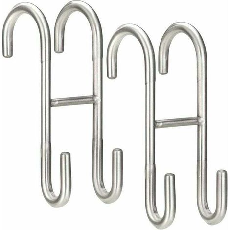 Lot de 2 léger crochet mural cabine de douche, crochets de porte de douche pour salle de bains en verre