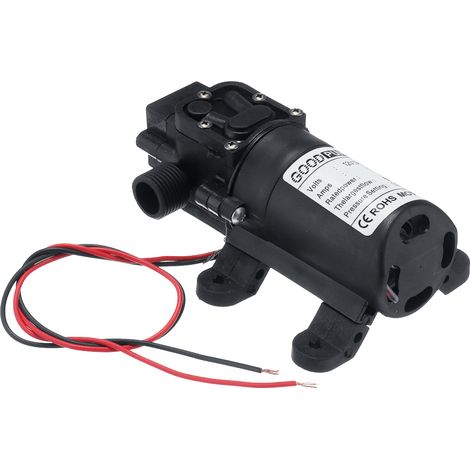 Pompe à eau à membrane automatique haute pression 12 V, auto-amorçante, adaptée aux camionnettes de jardin. (1/5)