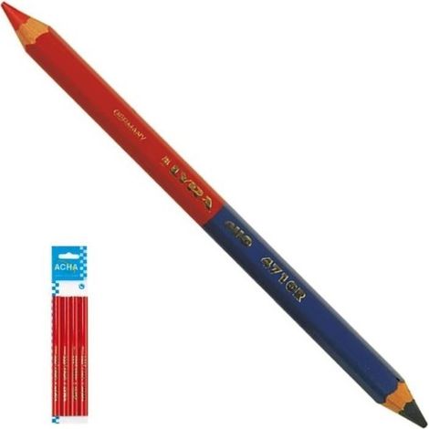 ACHA lapiz mina 6,25mm azul/rojo(blist.4uds) , 0UNIDADES , ACHA lapiz mina 6,25mm azul/rojo(blist.4uds) , 0UNIDADES