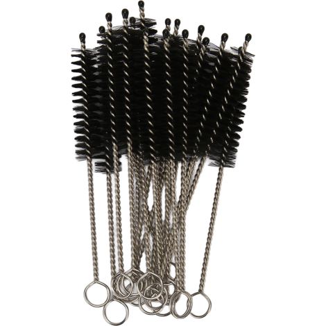 20 Pièces Brosses de Nettoyage pour Prothèses Auditives, Nettoyage Étanche et Réutilisable pour Tubes d'Aération 8.5mm (1/5)