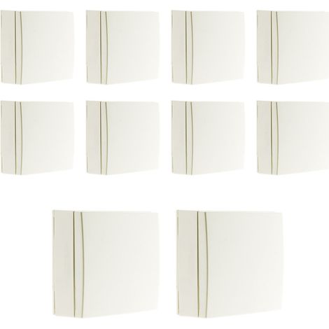 lot de 10 boites de raccordement saillie Blanc - Bel'Vue