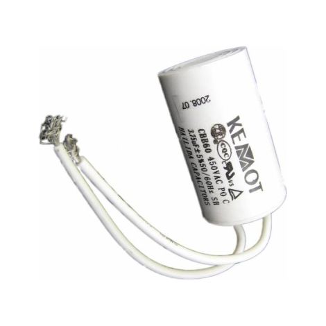 Condensateur 3,75 µF 450 V pour moteurs monophasés