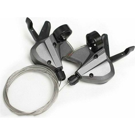 Leviers de Changement de Vitesse à Gâchette de Vitesse à Faible Bruit Design Ergonomique Accessoires de Vélo de Montagne Guidon de Vitesse 9/27 (1/5)
