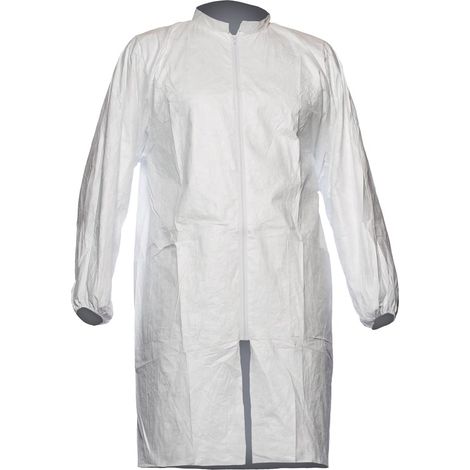 Gr .S (46/48) TYVEK® 500 LABORKITTEL weiß TYVEK 500 LABCOAT