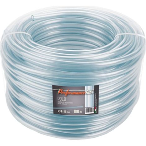 TUBO CRISTALLO PER ALIMENTI MM.6X9 ROTOLO 100MT (1/2)