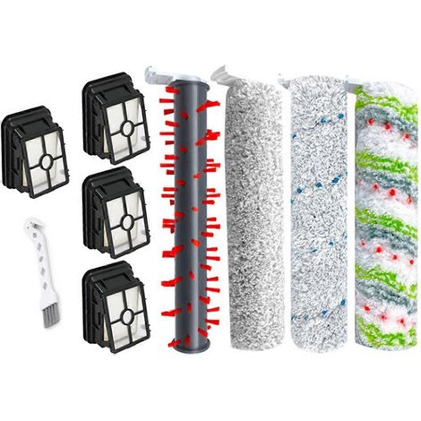 Pièces détachées pour aspirateur sans fil Bissell Crosswave : brosse rotative et filtre (1/5)