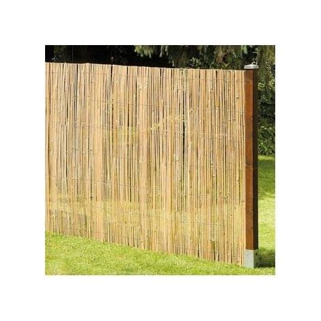 Cañizo de bambu natural diametro aprox. ø2 - 4mm color marron medidas: 1x5m faura