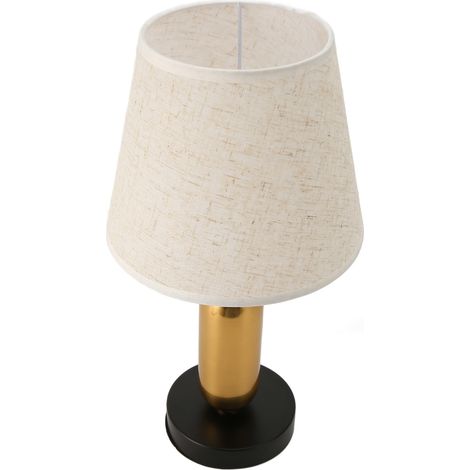 Europäische Retro-LED-Tischleuchte mit 3 Farbtemperaturen, Dimmfunktion und Timer, 3-Watt-Dekorations-Nachttischlampe mit Fernbedienung für Schlaf- und Wohnzimmer (1/5)