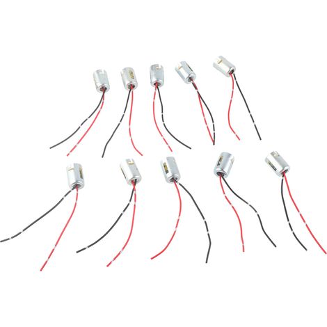 Lot de 10 douilles pour ampoules LED 1156 avec support de clignotant et faisceau de câbles de 8,9 cm (3,5 pouces), alimentation 12 V CC flexible. (1/5)