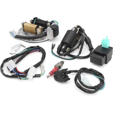 Zündspule, Stator, CDI, Zündkabel und Zündkerze für XR CRF 50 125 cm³ – Komplettes Motorkit