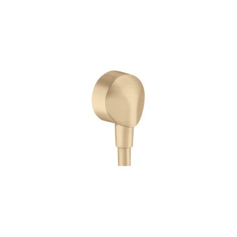 hansgrohe FixFit Wandanschluss E Bronze gebürstet ohne Rückflussverhinderer DN 15 (1/5)