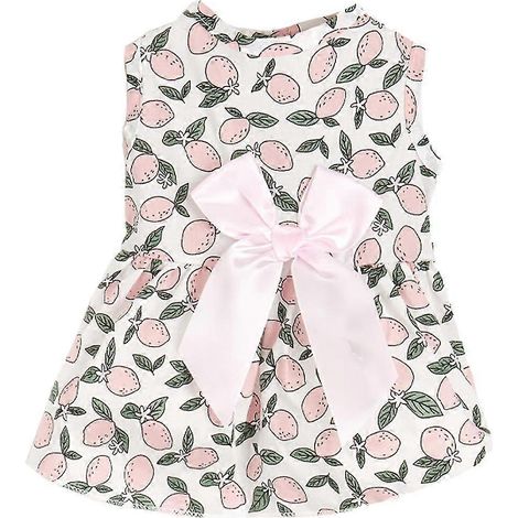 Vestido de verano para perros, ropa para cachorros, vestido veraniego para perros, chaleco para mascotas, ropa para gatos (1/5)