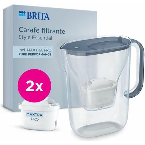 Brita Style Essential Wasserkrug blau mineral 2,4L