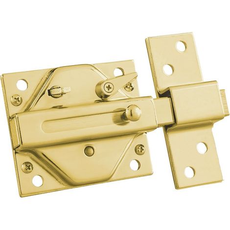 Cerrojo de seguridad IFAM CS88L Acero Latón (1/3)