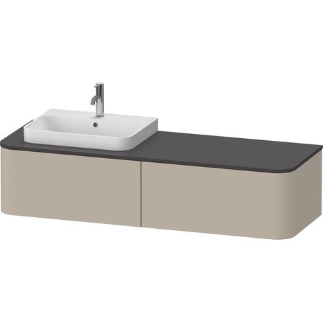 Duravit Happy D.2 Plus Meuble sous-lavabo sur console suspendu,