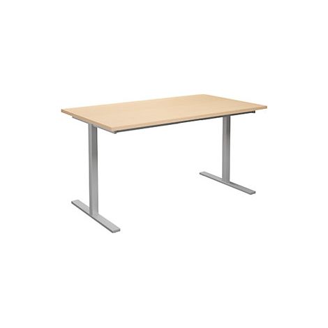 Mesa multiusos DUO-T tablero recto H x P 740 x 800 mm