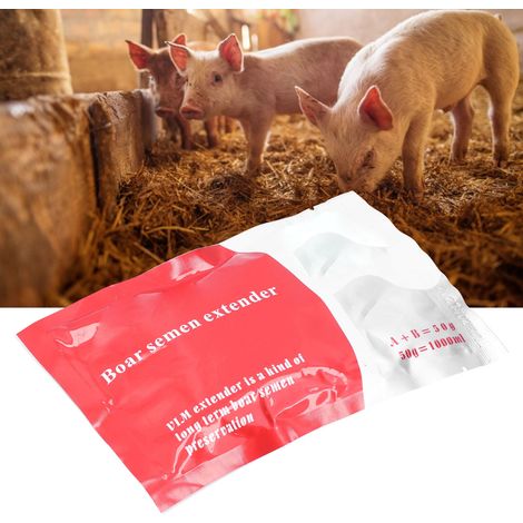 Verdünnungspulver für Schweinesperma, Nährpulver für Tiersperma, Verdünnungsmittel für Ebersperma, Wirkungsdauer 7 bis 14 Tage. (1/5)