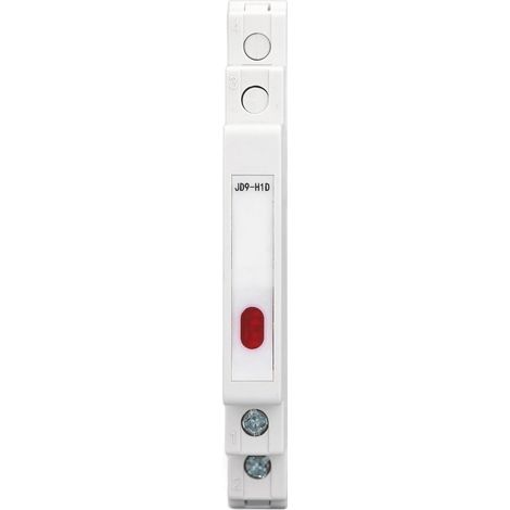 Voyant LED Fixation Rail DIN JD9 H1D 230V AC/DC pour Tableau électrique - Zones résidentielles (1/5)
