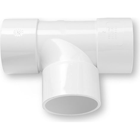 Primaplumb 40mm 92.5° White Swept Tees for Plumbing