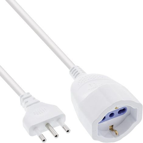 Good-connections Prolongateur Électrique Blanc 10 mètres