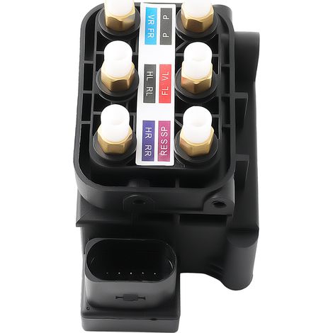 AIR SUSPENSION SOLENOID VALVE BLOCK FOR AUDI ALLROAD C5, A6 C6 4FH 4F2 4F5 A8 4E
