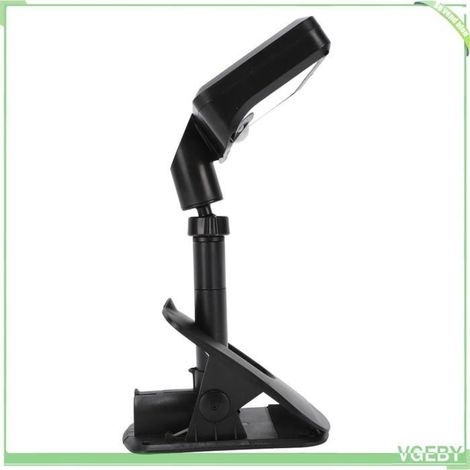 Lampe à pince solaire - FAFEICY - Modèle pince - Détecteur de mouvement - Batterie 1500 mAh - Tête 360° (1/5)