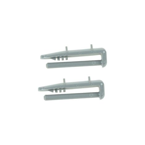 Beko Clip de fixation du capuchon du rail arriere du lave-vaisselle (lot de 2)